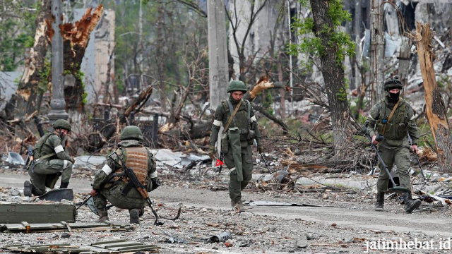 Militer Rusia Terus Merangsek di Timur Ukraina